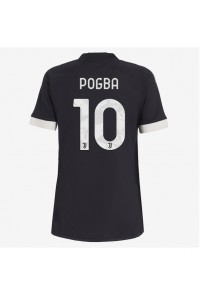 Juventus Paul Pogba #10 Jalkapallovaatteet Naisten Kolmaspaita 2023-24 Lyhythihainen